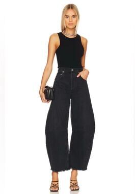 Citizens of Humanity Horseshoe Jeans in Sonnet Black Size 25